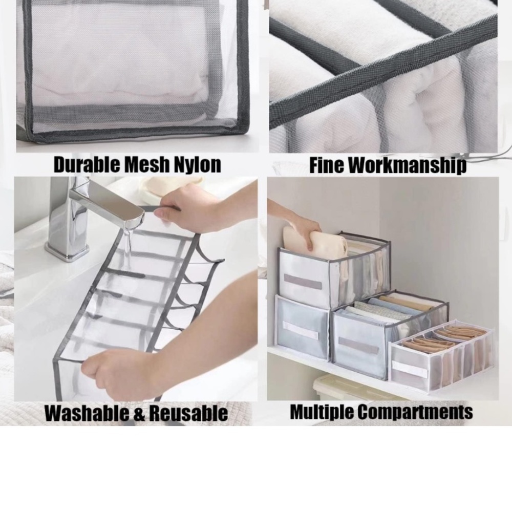 Set of 9 Drawer Clothing Organizers - Picture 4 of 11